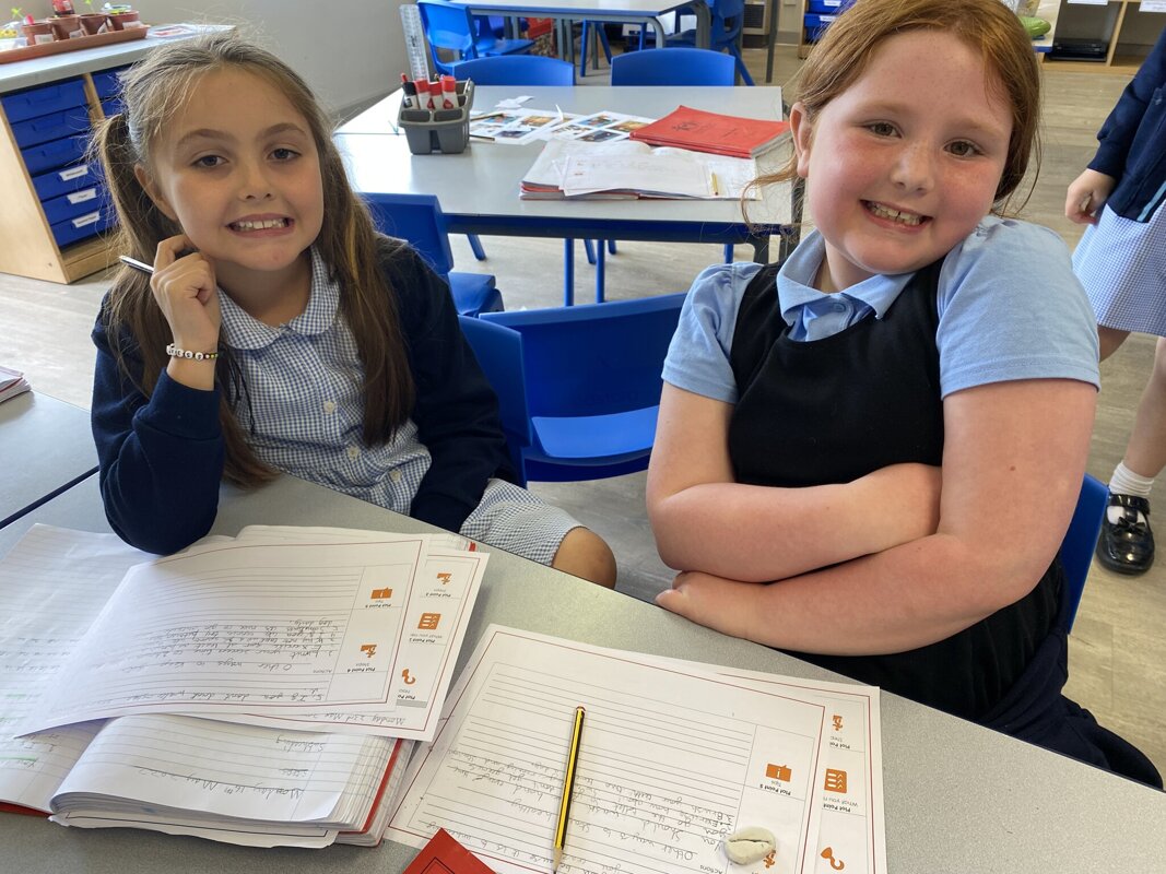 Image of Getting ready for our latest independent writing in Year 3
